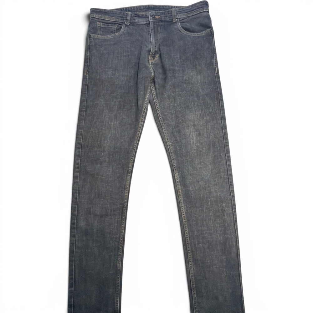 PE Jeans Mens 34 Classic Tapered Dark Wash Denim Pants 34x33.5